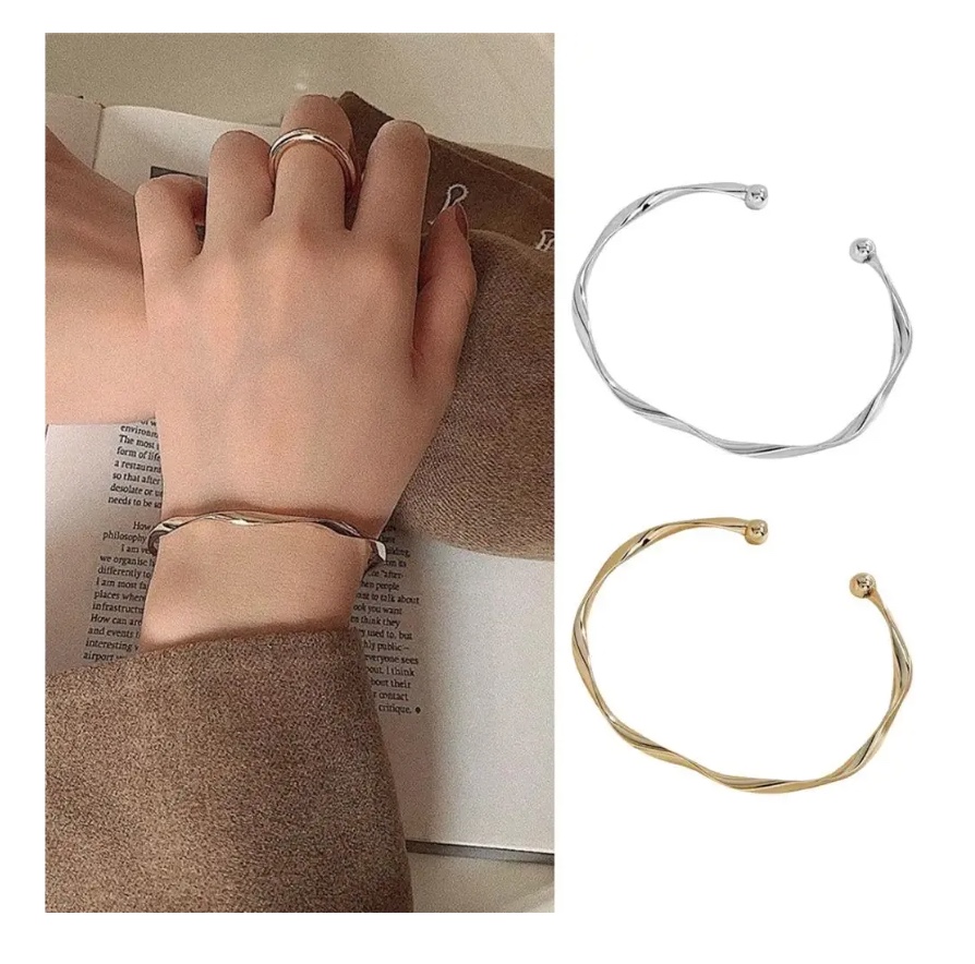 PULSERA BRAZALETE DE PLATA - 7