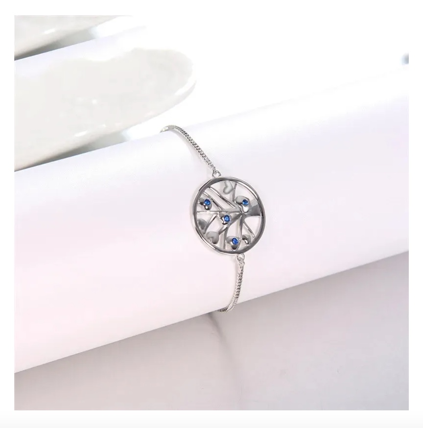 PULSERA BRAZALETE DE PLATA - 5