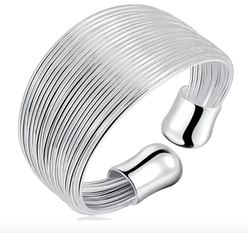 PULSERA BRAZALETE DE PLATA - 1