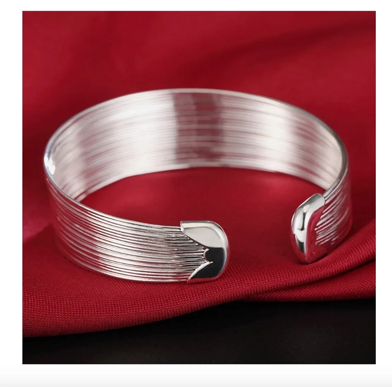 PULSERA BRAZALETE DE PLATA - 2