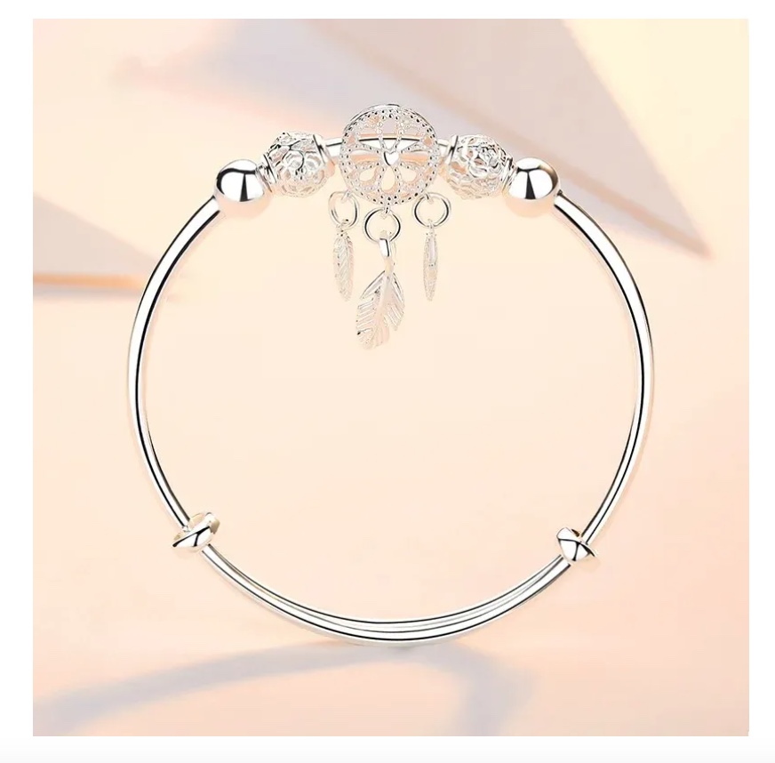 PULSERA BRAZALETE DE PLATA - 2