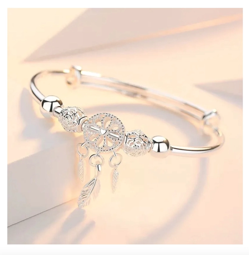 PULSERA BRAZALETE DE PLATA - 3