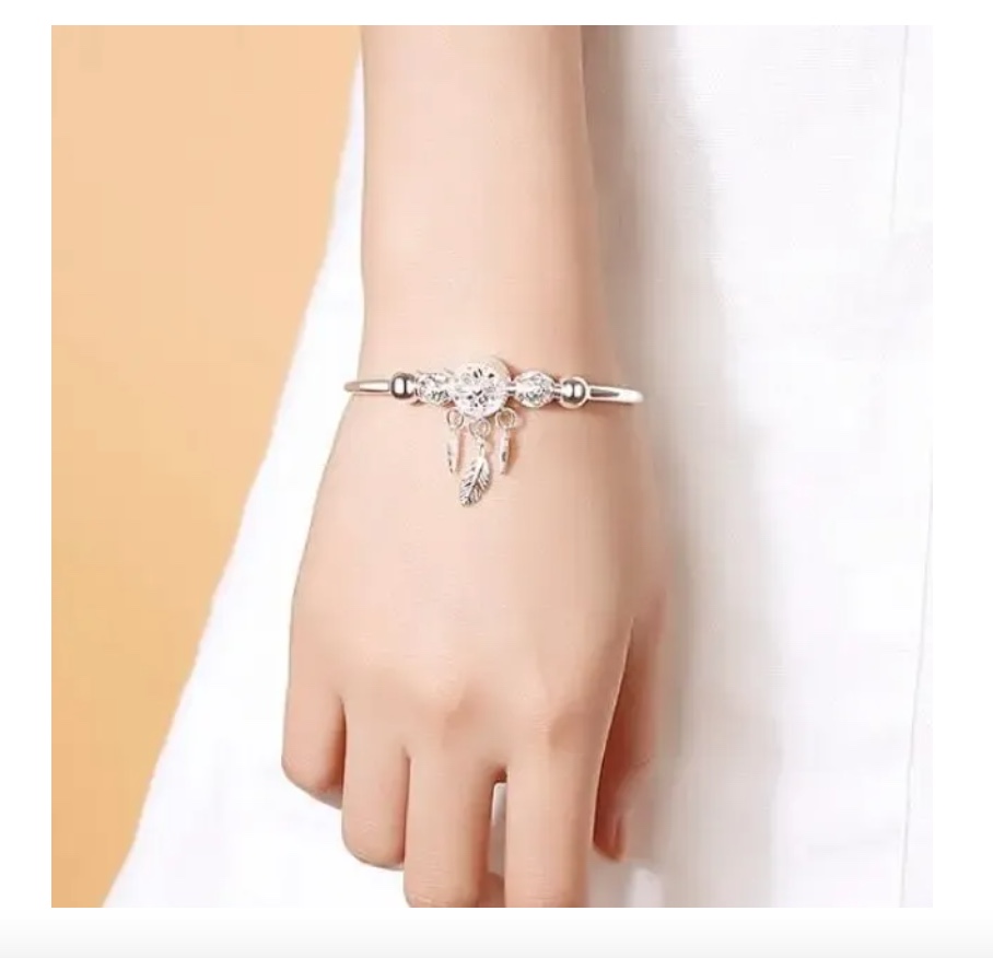 PULSERA BRAZALETE DE PLATA - 5
