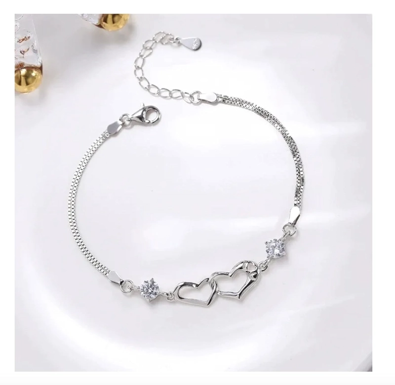 PULSERA BRAZALETE DE PLATA - 2