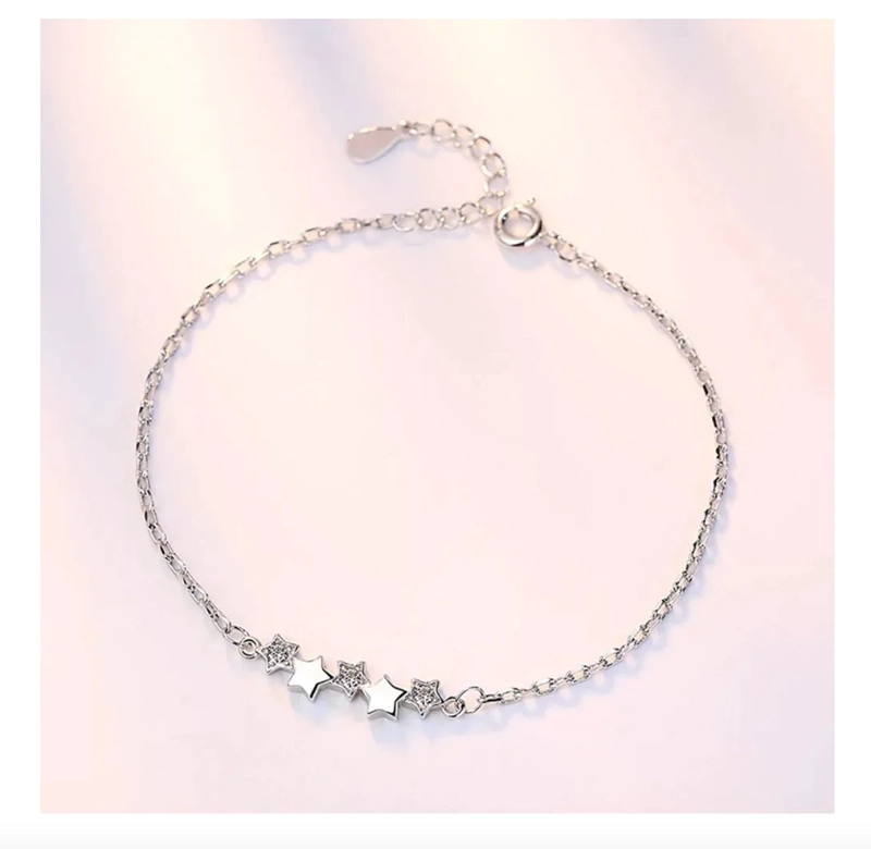 PULSERA BRAZALETE DE PLATA - 2