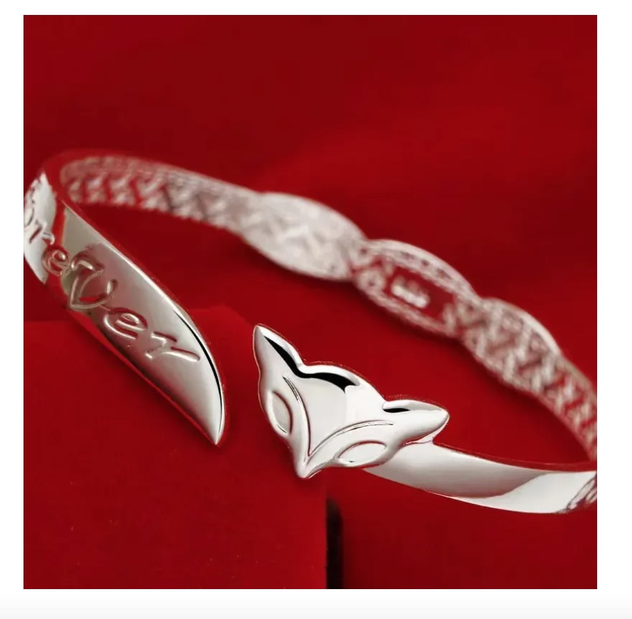 PULSERA BRAZALETE DE PLATA - 2