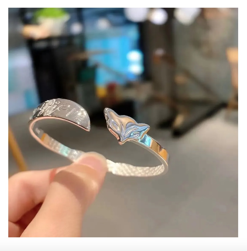 PULSERA BRAZALETE DE PLATA - 4