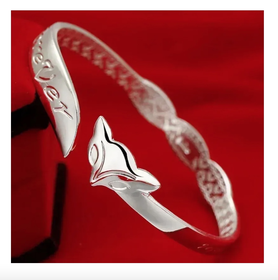 PULSERA BRAZALETE DE PLATA - 5