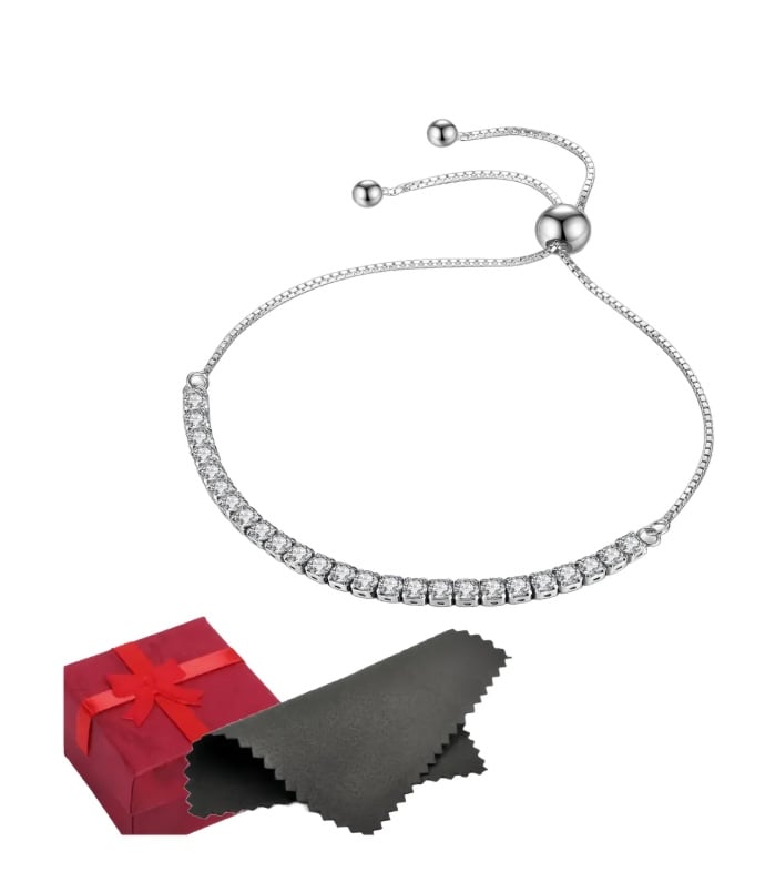 PULSERA PLATA MUJER ELEGANTE - 1
