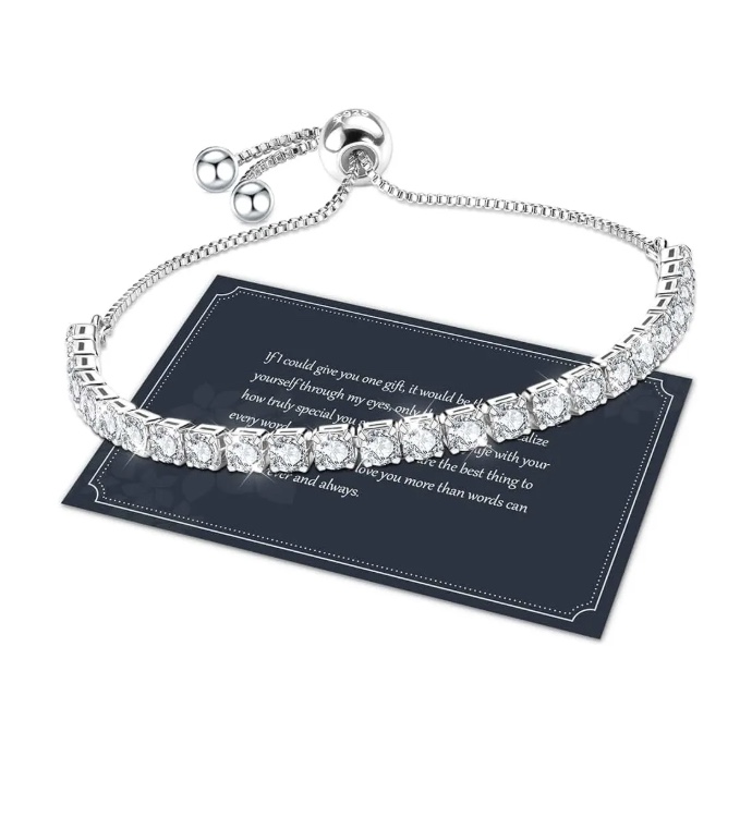 PULSERA PLATA MUJER ELEGANTE - 2