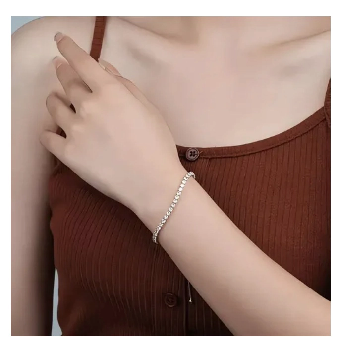 PULSERA PLATA MUJER ELEGANTE - 3