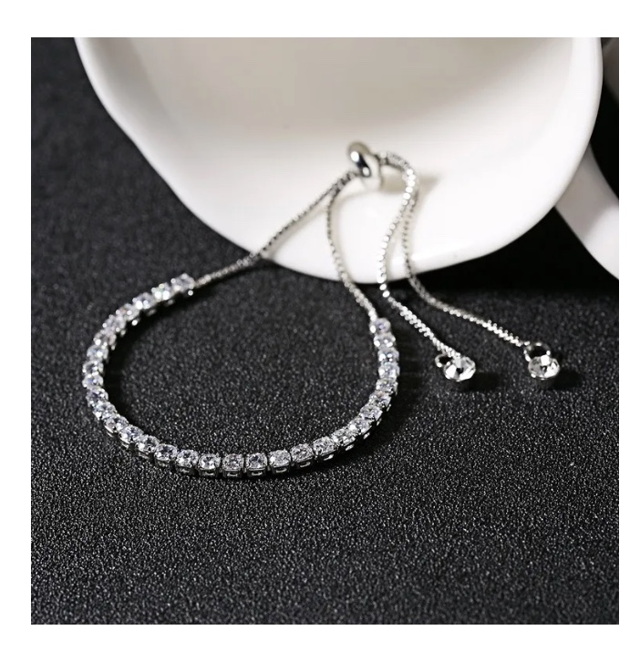 PULSERA PLATA MUJER ELEGANTE - 7