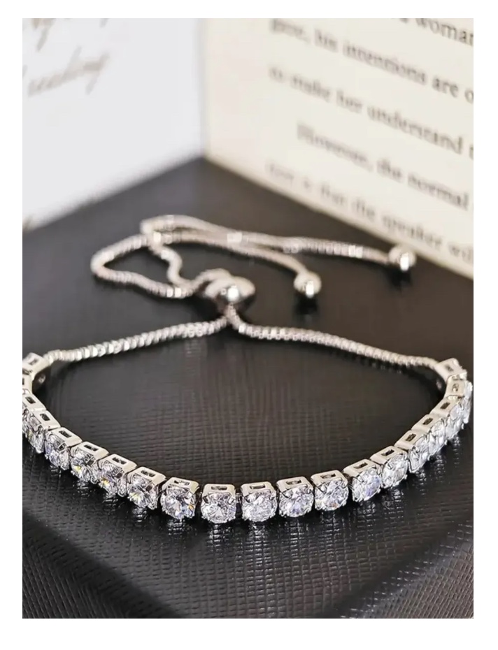 PULSERA PLATA MUJER ELEGANTE - 8