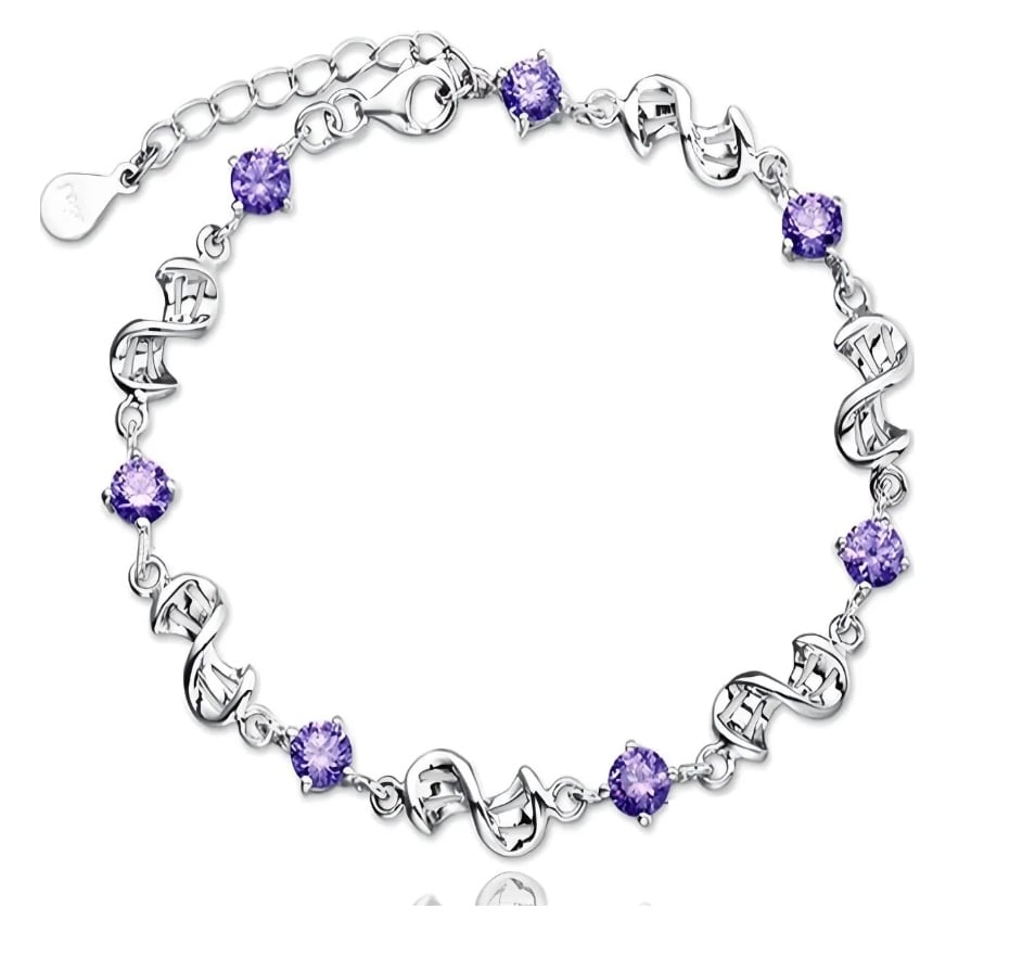 PULSERA PLATA MUJER ELEGANTE - 1