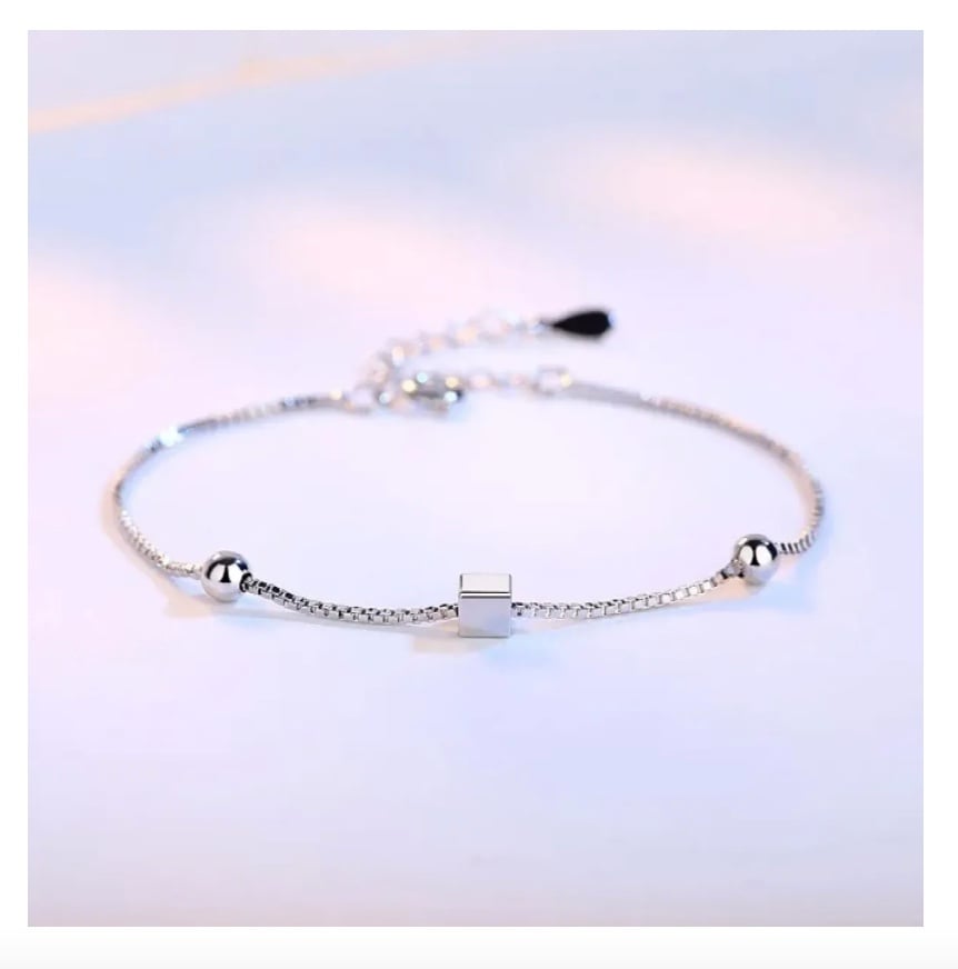 PULSERA PLATA MUJER ELEGANTE - 2