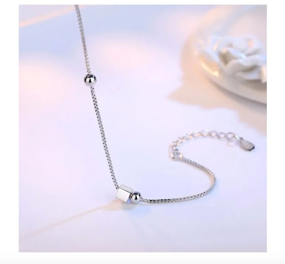 PULSERA PLATA MUJER ELEGANTE - 3