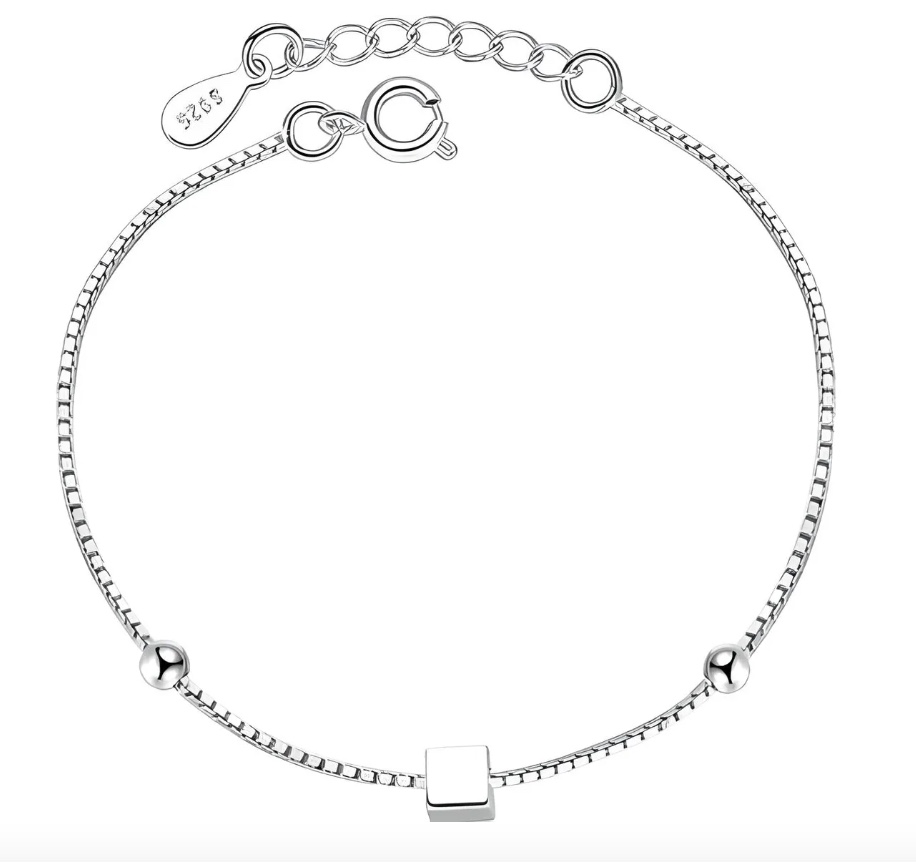 PULSERA PLATA MUJER ELEGANTE - 6