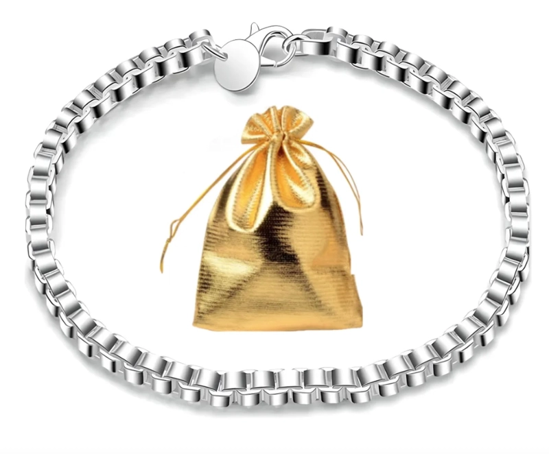 PULSERA PLATA MUJER ELEGANTE - 1