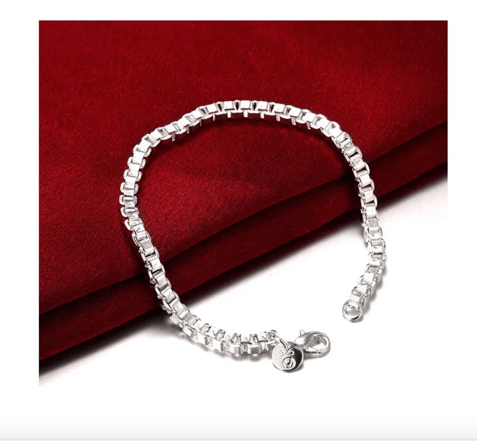 PULSERA PLATA MUJER ELEGANTE - 3
