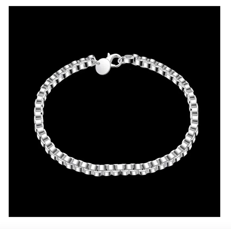PULSERA PLATA MUJER ELEGANTE - 6