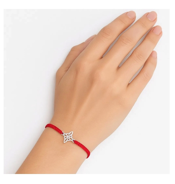 PULSERA PLATA 925 NUDO DE BRUJA - 2