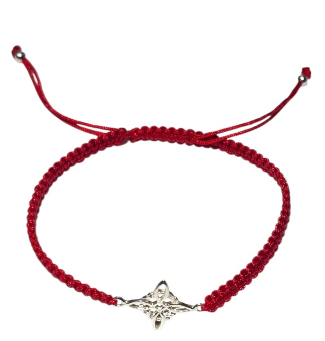 PULSERA PLATA 925 NUDO DE BRUJA - 4