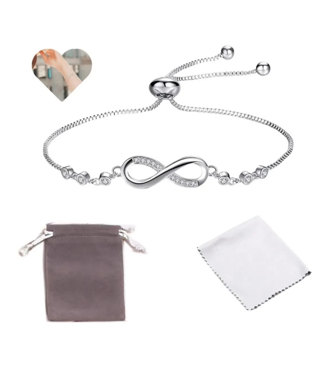 PULSERA PLATA AJUSTABLE - 1