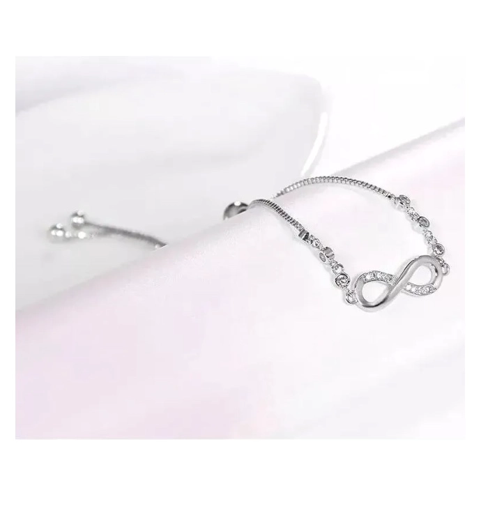 PULSERA PLATA AJUSTABLE - 5