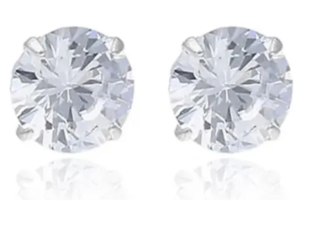 AROS PLATA FINA CIRCON BRILLANTE - 3