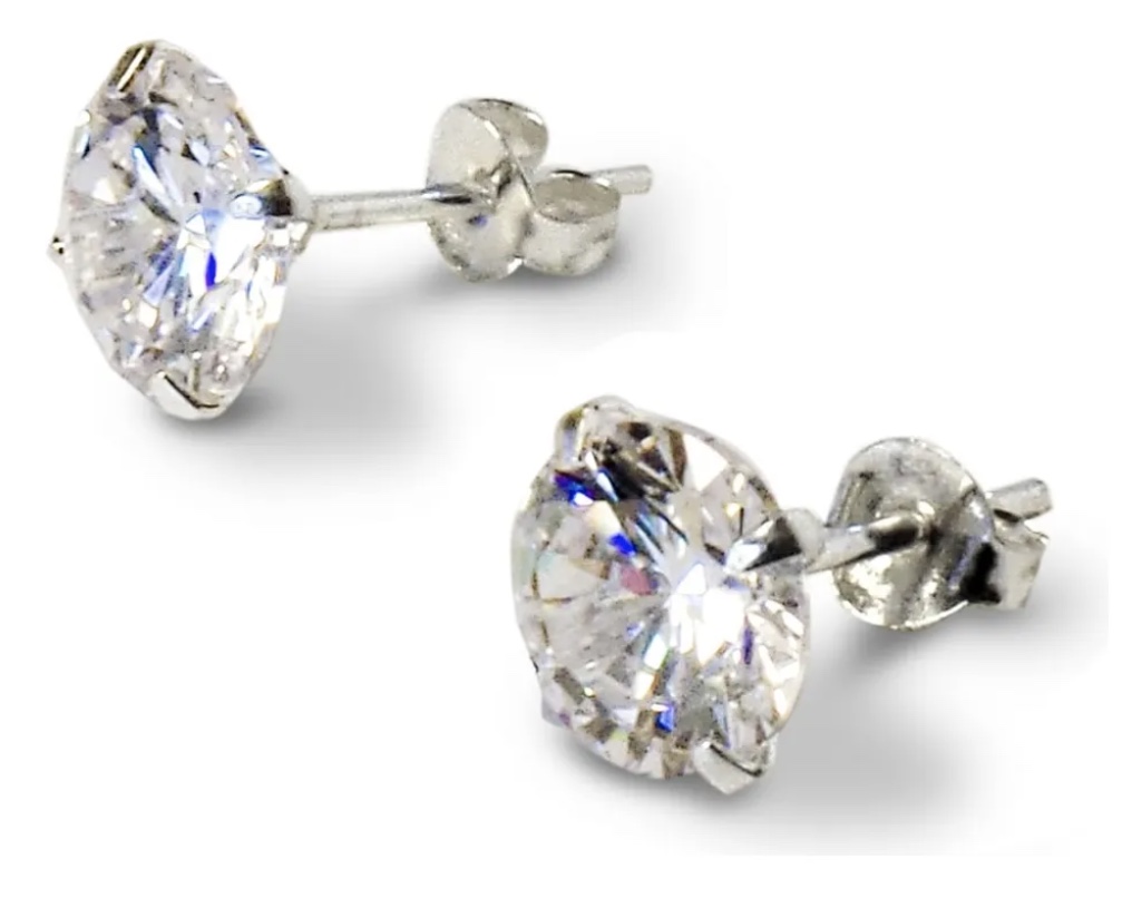 AROS PLATA FINA CIRCON BRILLANTE - 5