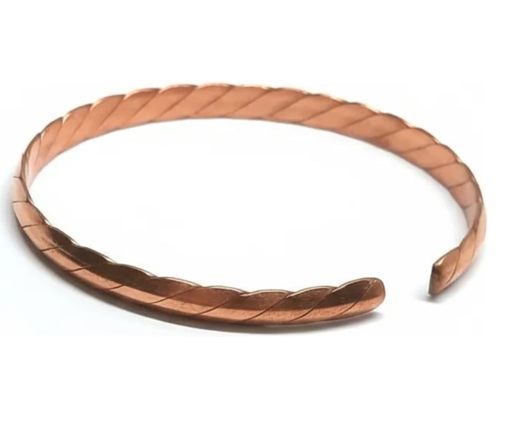 PULSERA DE COBRE PURO TRENZADA TERAPE UTICA - 3