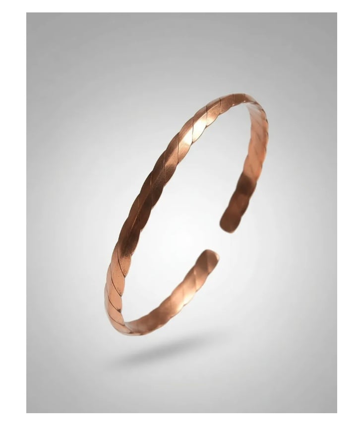 PULSERA DE COBRE PURO TRENZADA TERAPE UTICA - 4