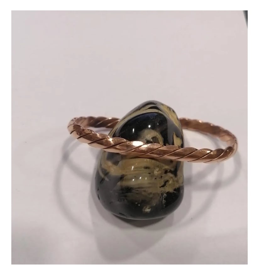 PULSERA DE COBRE PURO TRENZADA TERAPE UTICA - 6