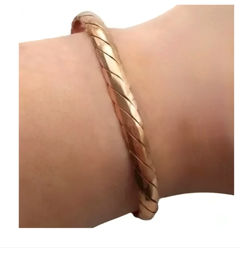 PULSERA DE COBRE PURO TRENZADA TERAPE UTICA - 7