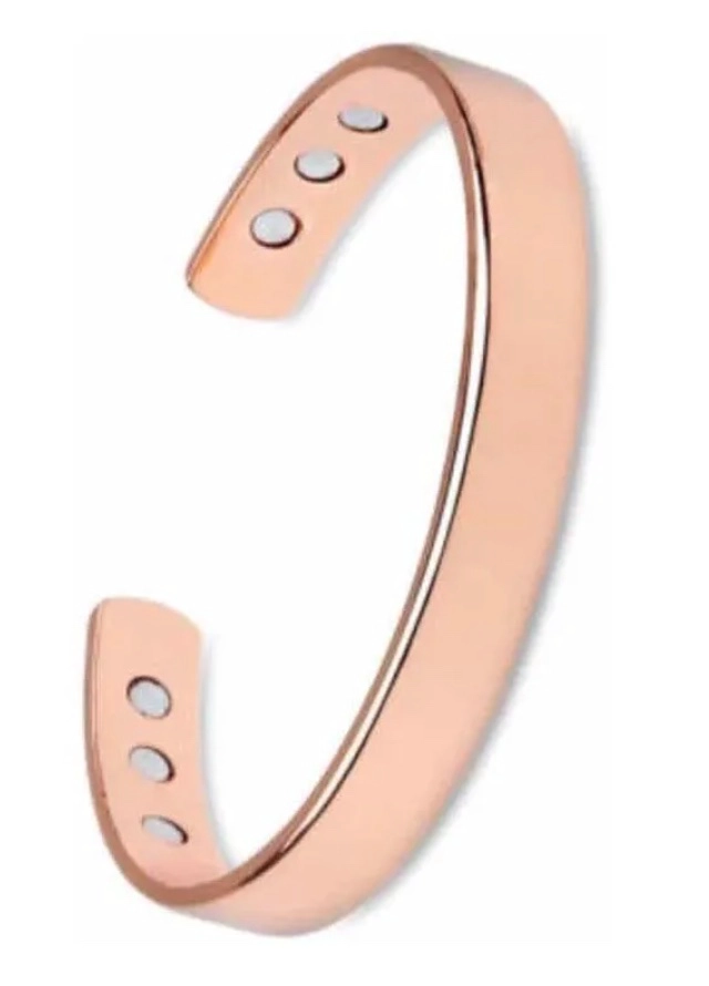 PULSERA COBRE BRAZALETE AJUSTABLE - 3