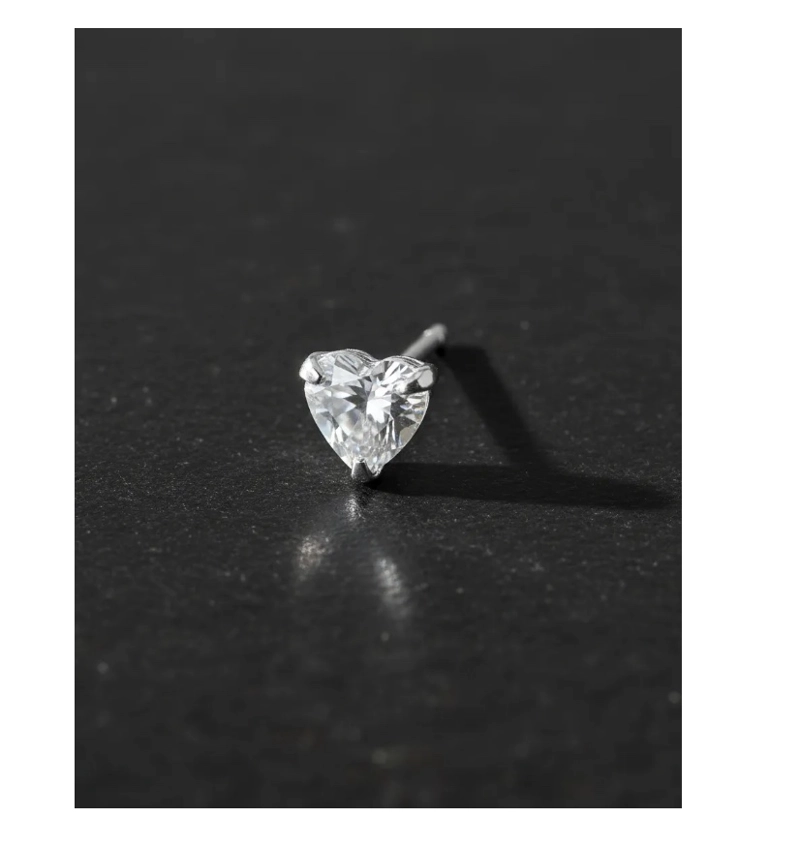 AROS PLATA FINA CIRCON MUJER O NIÑA - 2