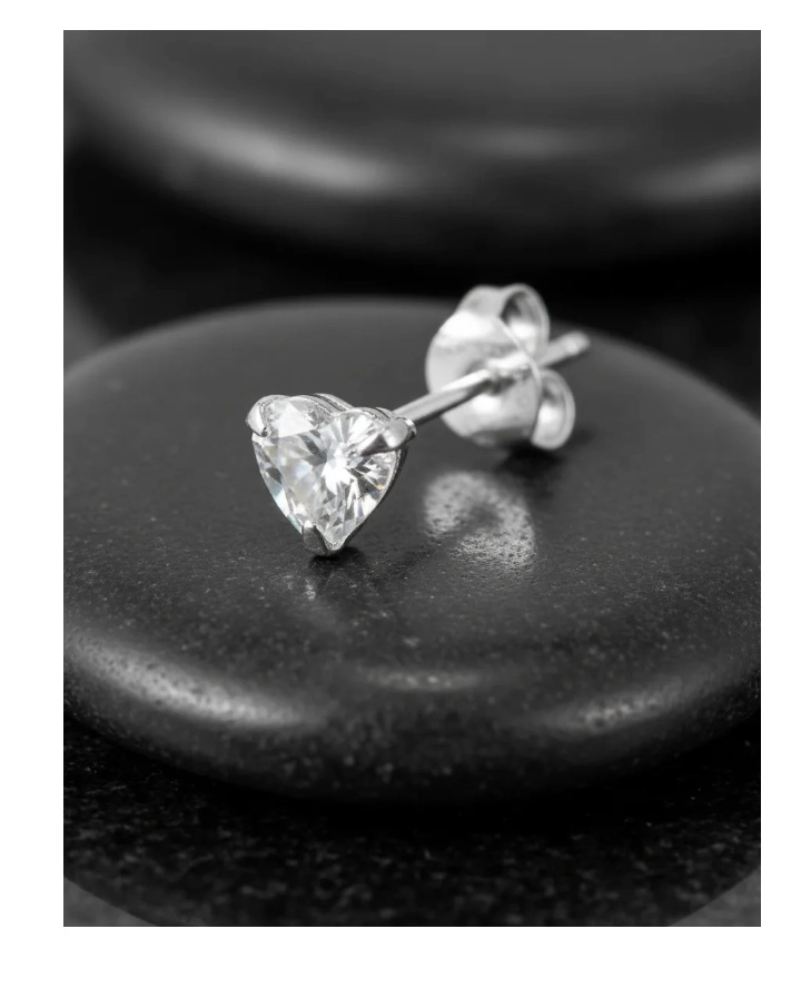 AROS PLATA FINA CIRCON MUJER O NIÑA - 7