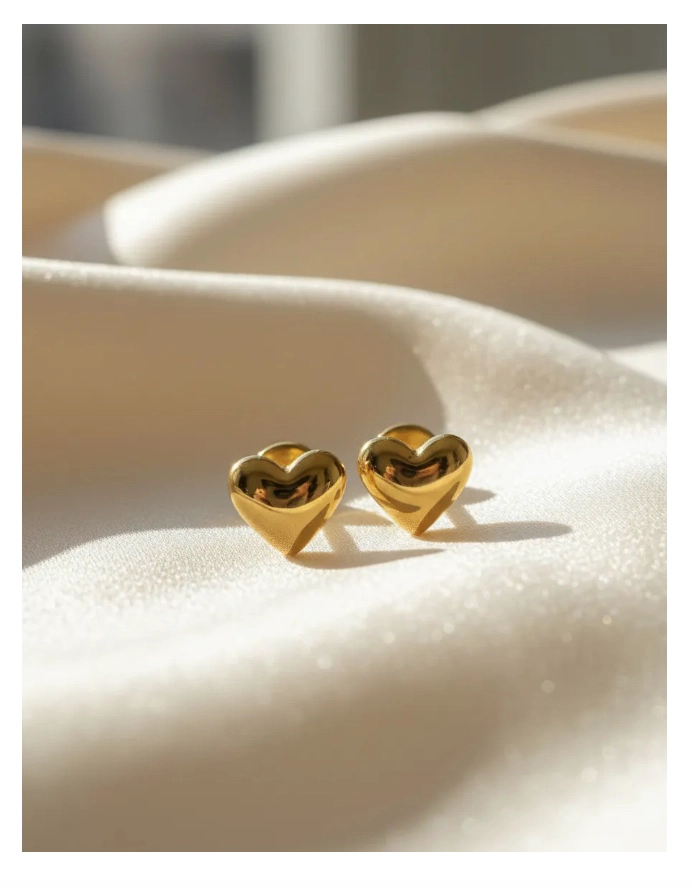AROS PENDIENTES BEBE PLATA CON BAÑO - 4