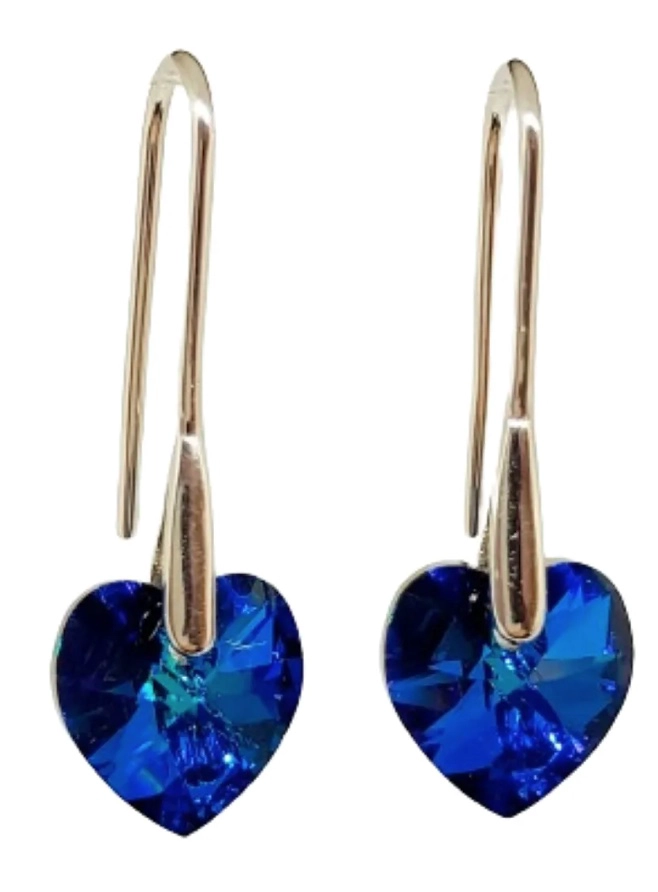 AROS DE PLATA CRISTAL SWAROVSKI - 2