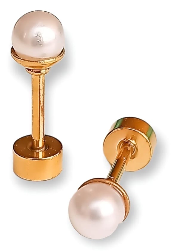 AROS PERLA SEGURIDAD PIERCING - 1