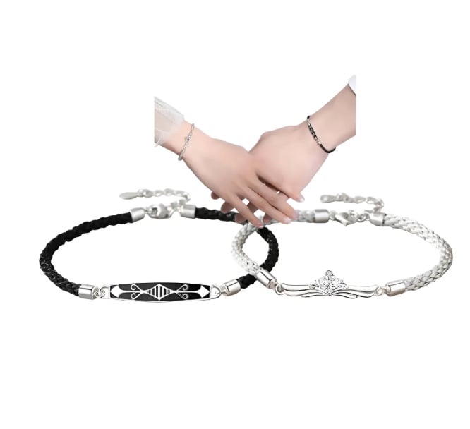 PULSERA DE PAREJA PRINCESA CABALLERO - 1
