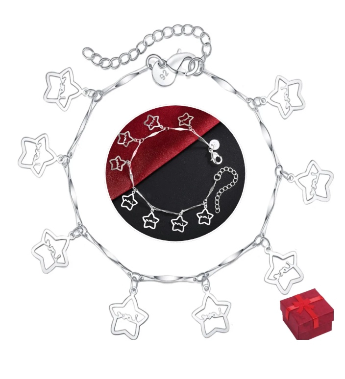 CONJUNTO COLLAR PULSERA PLATA - 3