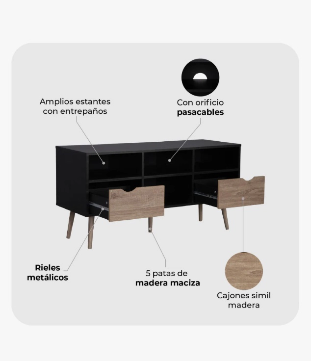 RACK DE TV TOP - 4