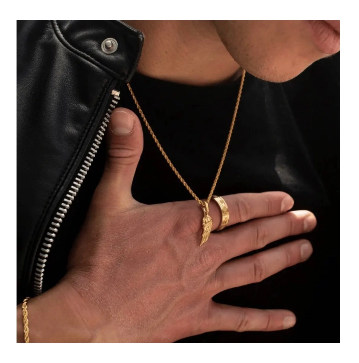 HERME S PENDANT ORO - 4