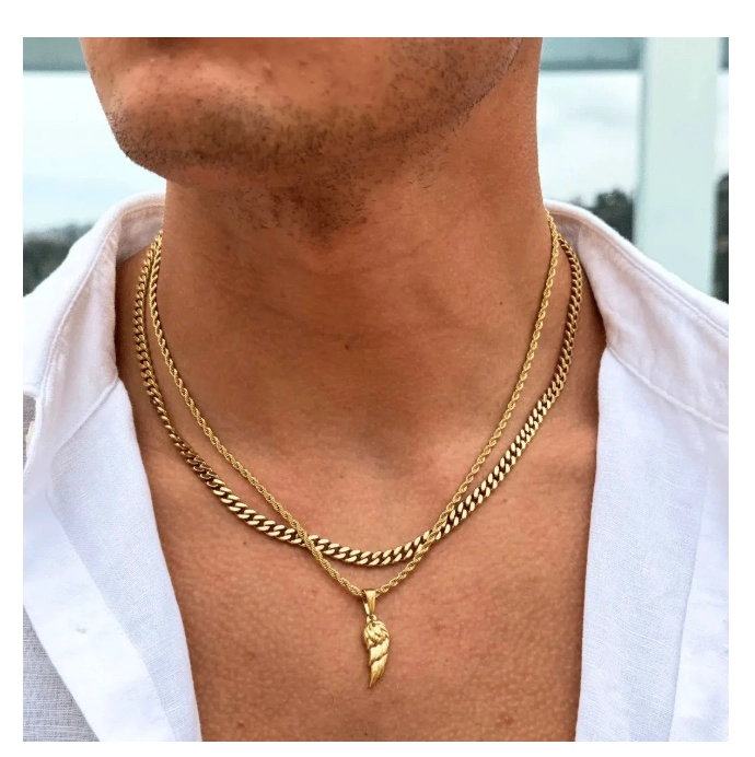 HERME S PENDANT ORO - 5