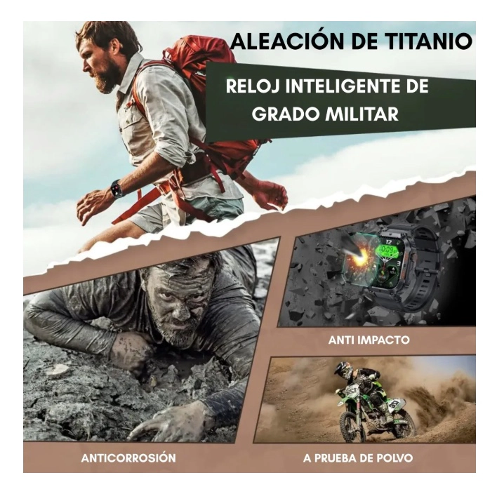RELOJ INTELIGENTE DEPORTIVO - 2
