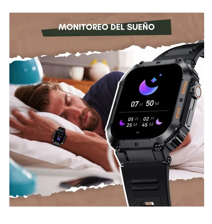 RELOJ INTELIGENTE DEPORTIVO - 4