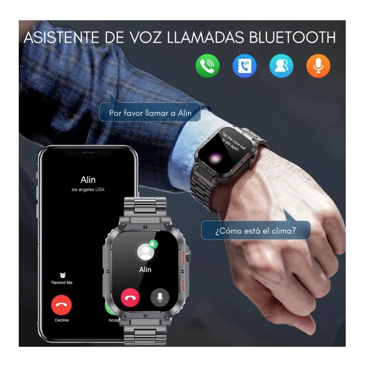 RELOJ INTELIGENTE DEPORTIVO - 6