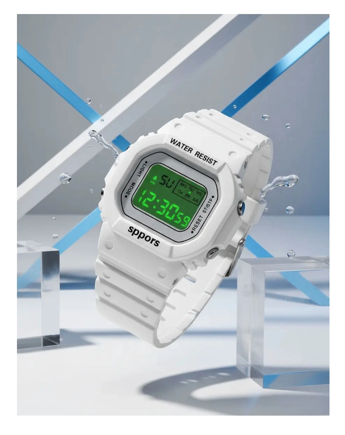 RELOJ PULSERA DIGITAL DEPORTIVO - 4