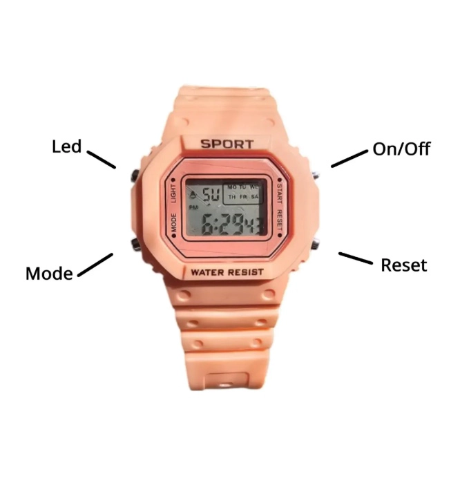 RELOJ PULSERA DIGITAL DEPORTIVO - 3